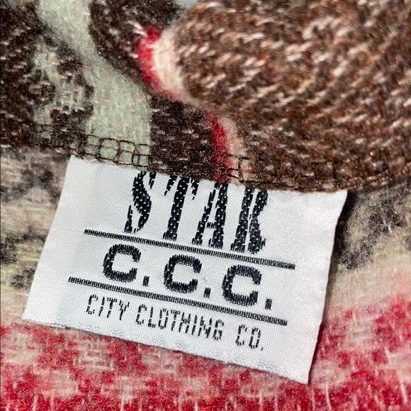 Red and Brown Mini Wrap Skirt for Casual Occasions - Picture 9 of 11